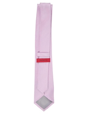 Corbata Zanetti slim estampado jacquard para hombre