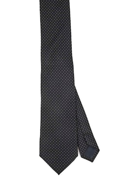 Corbata Zanetti slim estampado lunares para hombre