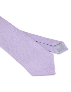 Corbata Zanetti slim estampado jaspeado para hombre