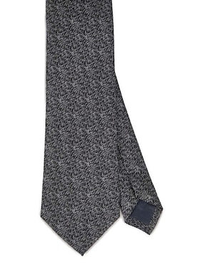 Corbata Zanetti slim estampado jacquard para hombre