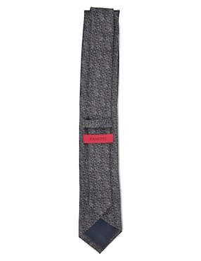 Corbata Zanetti slim estampado jacquard para hombre