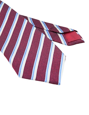 Corbata Zanetti regular estampado a rayas para hombre