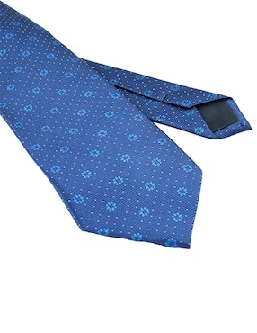 Corbata Zanetti slim de seda estampado floral para hombre