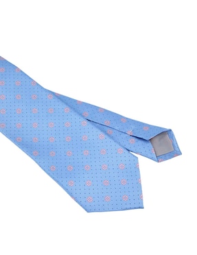 Corbata Zanetti slim estampado floral para hombre