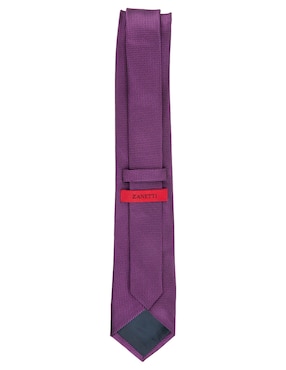 Corbata Zanetti slim de seda para hombre