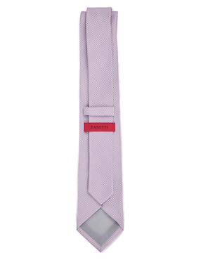Corbata Zanetti slim estampado jaspeado para hombre