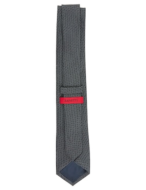 Corbata Zanetti regular estampado microprint para hombre