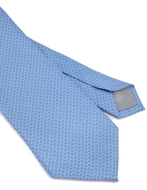 Corbata Zanetti slim estampado jacquard para hombre