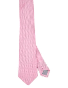 Corbata Zanetti slim estampado jacquard para hombre