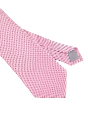 Corbata Zanetti slim estampado jacquard para hombre