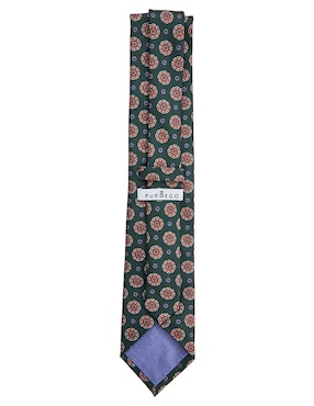 Corbata Puroego regular estampado macroprint para hombre