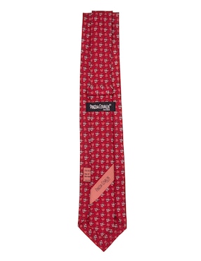 Corbata Pineda Covalin regular de seda estampada para hombre