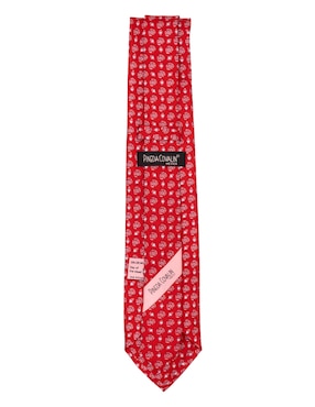 Corbata Pineda Covalin regular de seda estampada para hombre