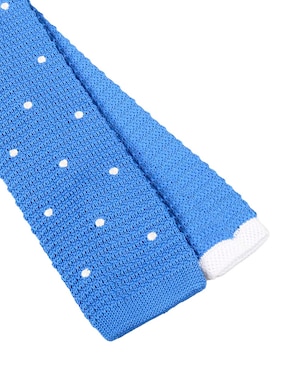Corbata JBE regular estampado lunares para hombre