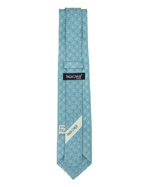 Corbata Pineda Covalin regular de seda estampada para hombre