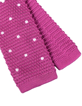 Corbata JBE regular estampado lunares para hombre