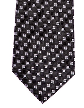 Corbata Elemento Uomo regular estampado a cuadros para hombre