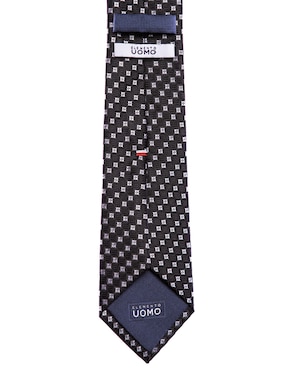Corbata Elemento Uomo regular estampado a cuadros para hombre