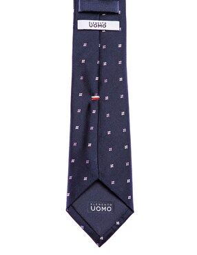 Corbata Elemento Uomo regular estampado a cuadros para hombre