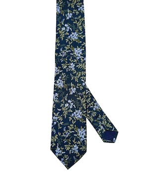 Corbata Original Penguin regular de seda estampado floral para hombre