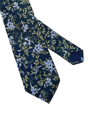 Corbata Original Penguin regular de seda estampado floral para hombre