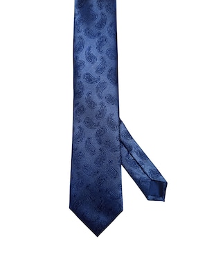 Corbata original penguin regular de seda estampado paisley para hombre