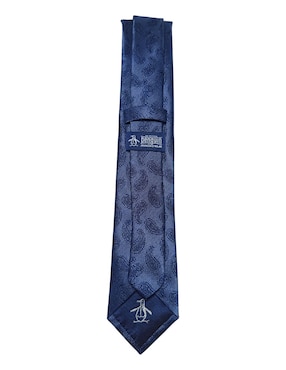 Corbata original penguin regular de seda estampado paisley para hombre
