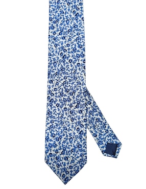 Corbata Original Penguin regular de seda estampado floral para hombre