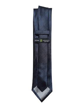 Corbata John Henry regular de seda estampado a cuadros para hombre