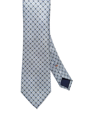 Corbata Jbe regular de seda estampada para hombre