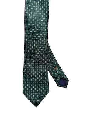 Corbata Jbe regular de seda estampada para hombre