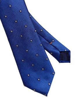 Corbata JBE regular de seda estampado floral para hombre