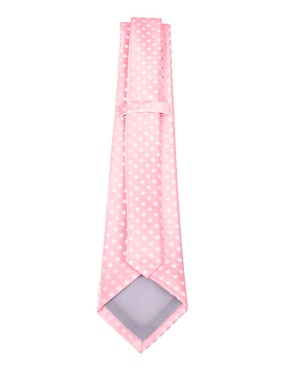 Corbata Jbe regular estampado lunares para hombre