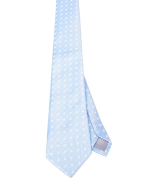 Corbata Jbe regular estampado lunares para hombre