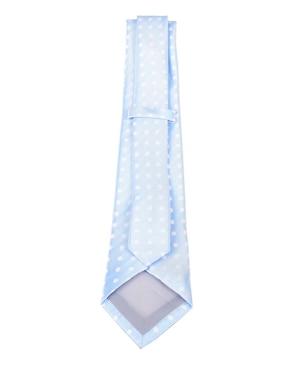 Corbata Jbe regular estampado lunares para hombre