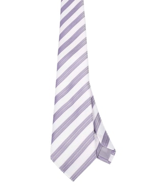 Corbata Jbe regular estampado a rayas para hombre