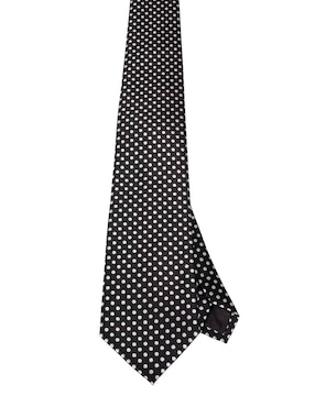 Corbata Jbe regular estampado lunares para hombre