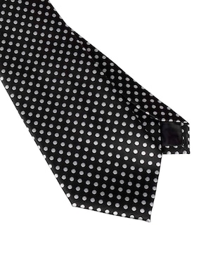 Corbata Jbe regular estampado lunares para hombre