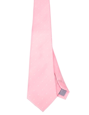 Corbata Jbe regular estampado lunares para hombre
