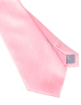 Corbata Jbe regular estampado lunares para hombre