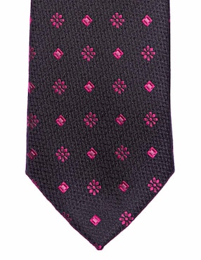 Corbata Marco Fontana regular estampado floral para hombre
