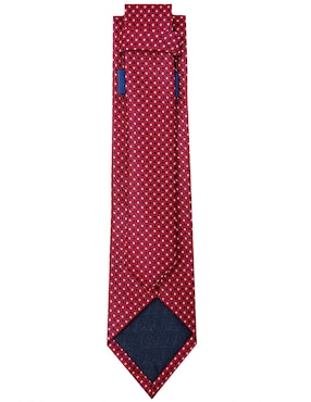 Corbata Nautica regular estampada para hombre