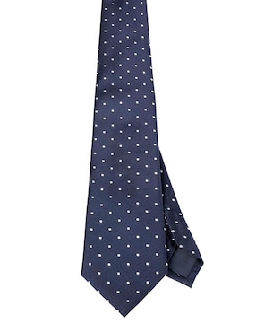Corbata JBE regular estampado lunares para hombre