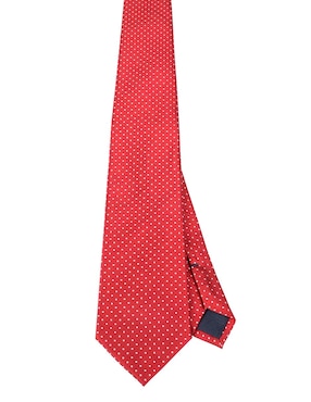 Corbata JBE regular estampado lunares para hombre