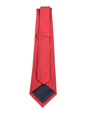 Corbata JBE regular estampado lunares para hombre
