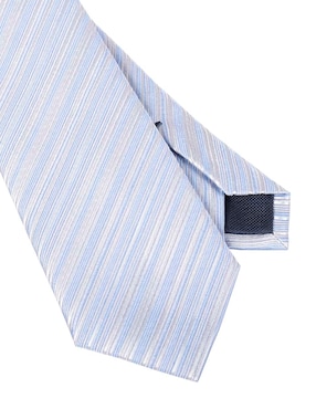 Corbata Jbe regular estampada a rayas para hombre