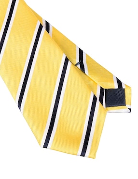 Corbata Jbe regular estampada a rayas para hombre