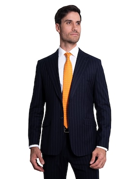 Corbata Pineda Covalin regular de seda estampado gráfico para hombre