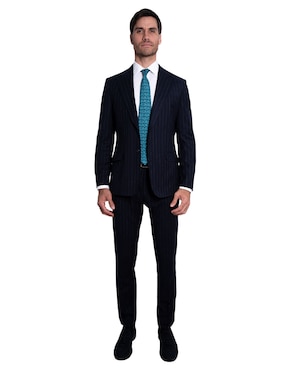 Corbata Pineda Covalin regular de seda estampado gráfico para hombre