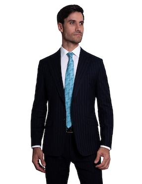 Corbata Pineda Covalin regular de seda estampada para hombre